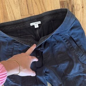 James Perse Charcoal Utility Pants